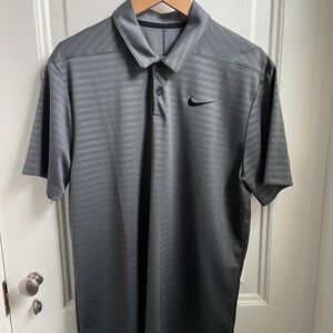 Nike Men's Gray Polo Golf Shirt